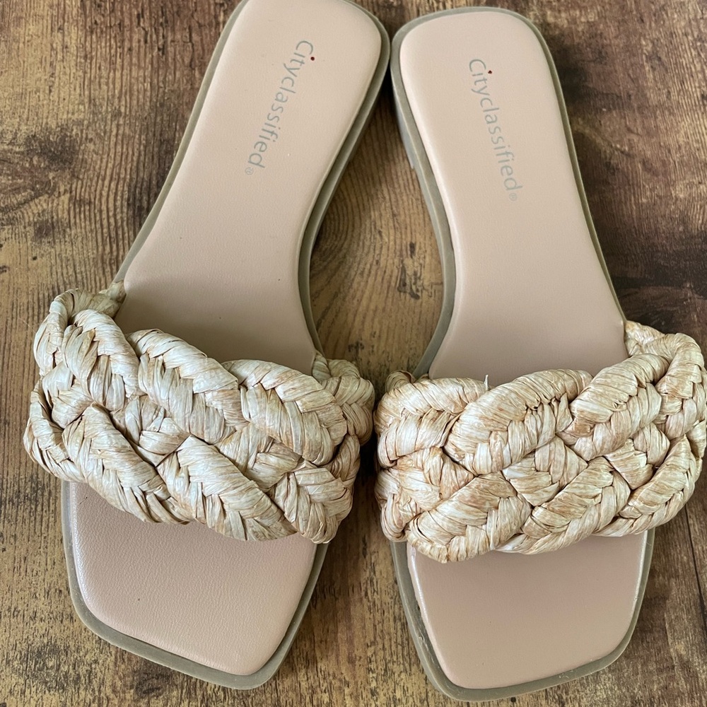 City Classified Women’s Tan Sandals